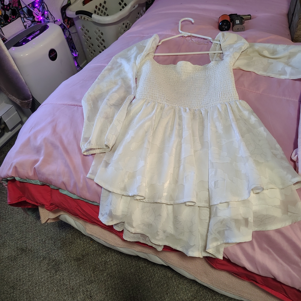 Rue21 Cream Textured Top